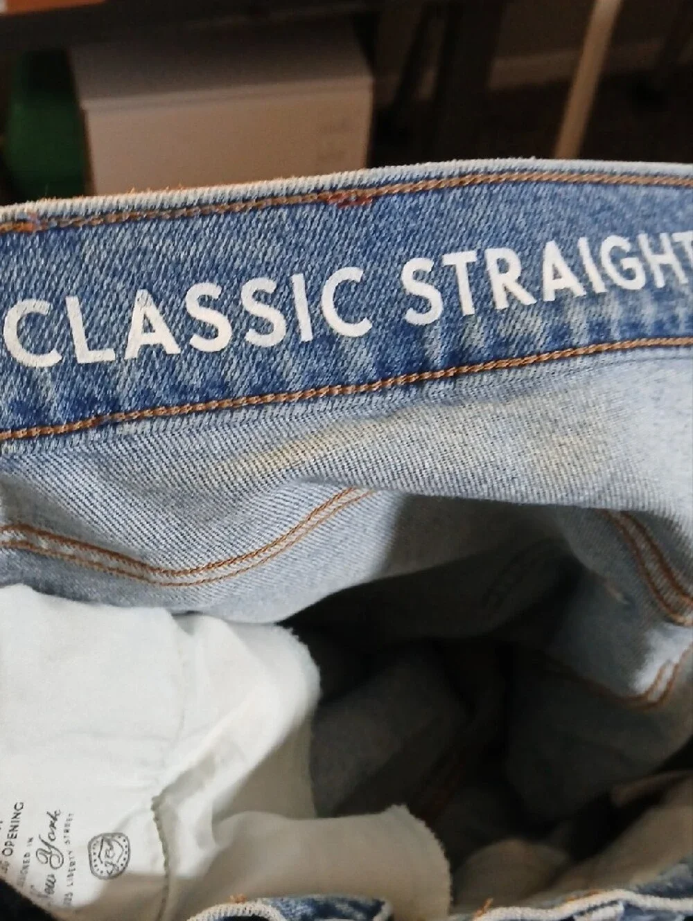 J. Crew Light Re Imagined Blue Straight-Leg Jeans